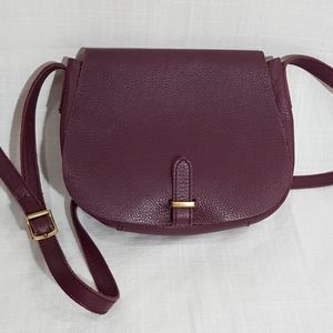 Mark and Graham Leather Crossbody Bag